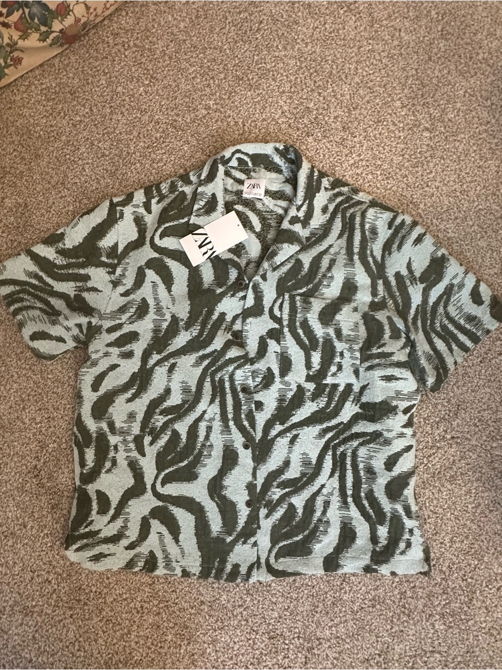 NWT ZARA MENS 2XL SHIRT